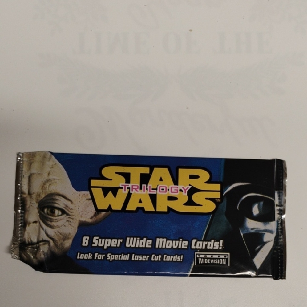 Star Wars Trilogy Movie Cards - Blue and Black